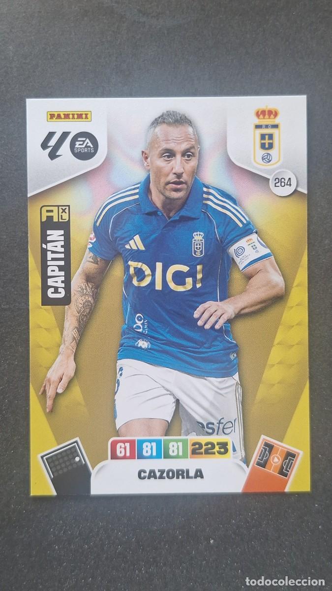 Cromos de F&uacute;tbol: L3 CAZORLA OVIEDO 264 ADRENALYN XL LIGA 2025/2026 25 26 PANINI