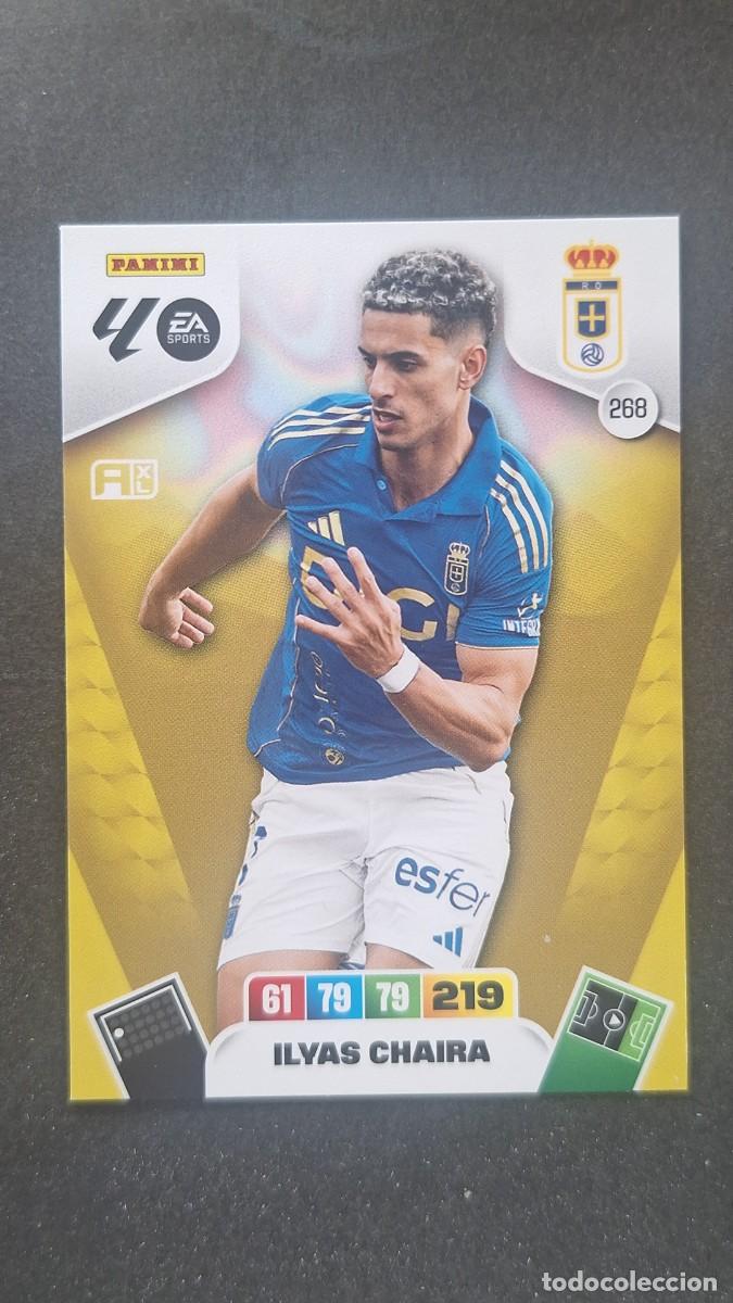 Cromos de F&uacute;tbol: L3 ILYAS CHAIRA OVIEDO 268 ADRENALYN XL LIGA 2025/2026 25 26 PANINI