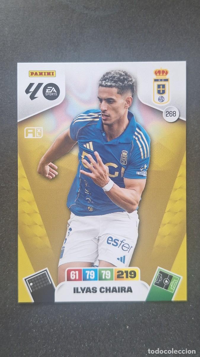 Cromos de F&uacute;tbol: L3 ILYAS CHAIRA OVIEDO 268 ADRENALYN XL LIGA 2025/2026 25 26 PANINI