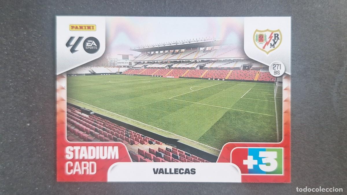 Cromos de F&uacute;tbol: L3 ESTADIO VALLECAS RAYO VALLECANO 271BIS ADRENALYN XL LIGA 2025/2026 25 26 PANINI