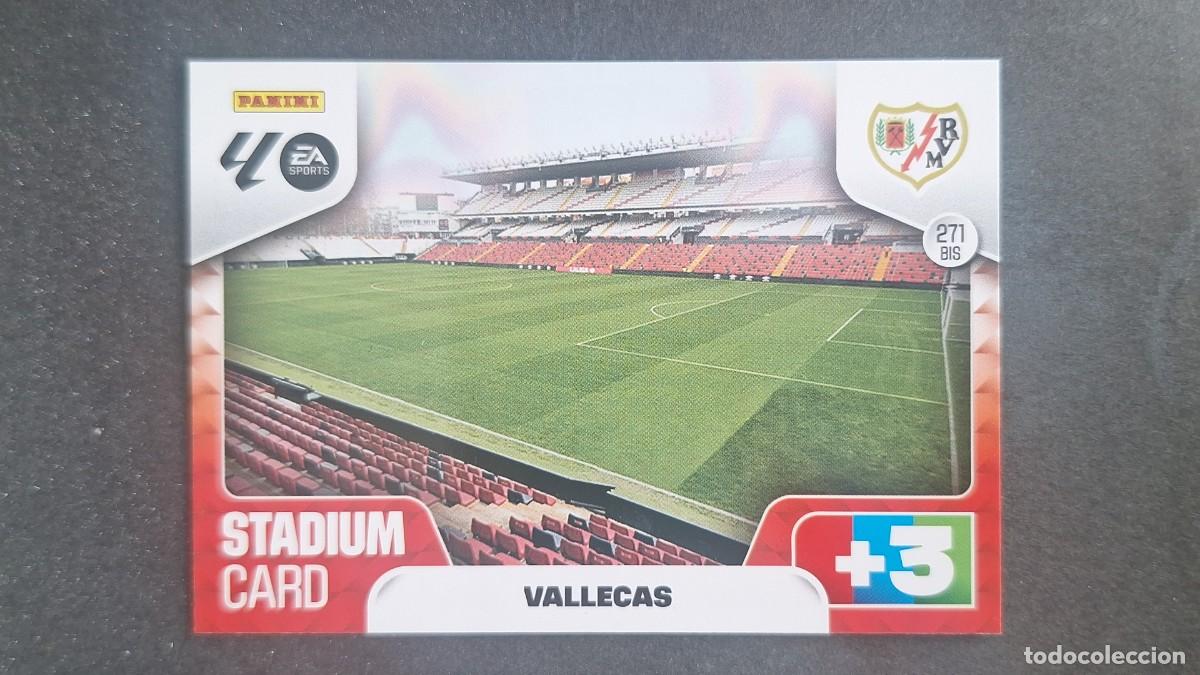Cromos de F&uacute;tbol: L3 ESTADIO VALLECAS RAYO VALLECANO 271BIS ADRENALYN XL LIGA 2025/2026 25 26 PANINI