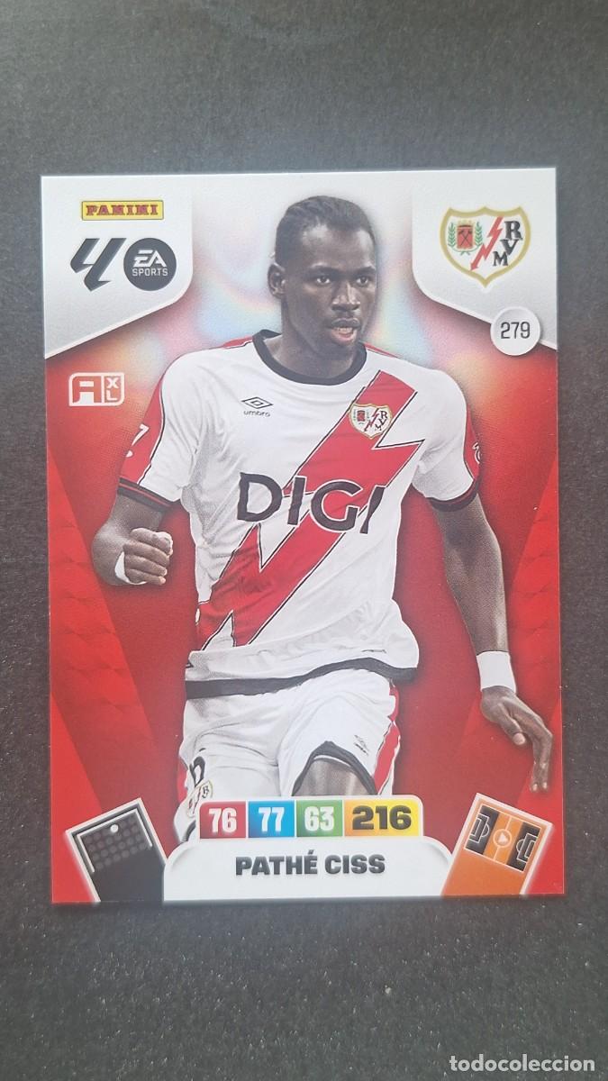 Cromos de F&uacute;tbol: L3 PATHE CISS RAYO VALLECANO 279 ADRENALYN XL LIGA 2025/2026 25 26 PANINI
