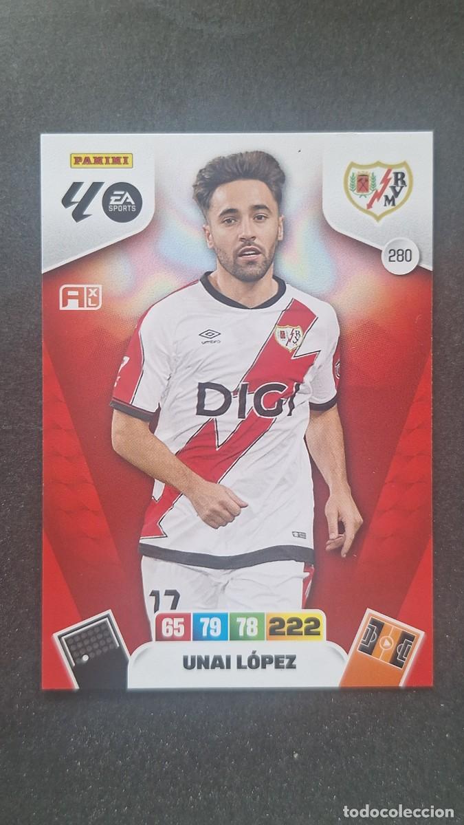 Cromos de F&uacute;tbol: L3 UNAI LOPEZ RAYO VALLECANO 280 ADRENALYN XL LIGA 2025/2026 25 26 PANINI