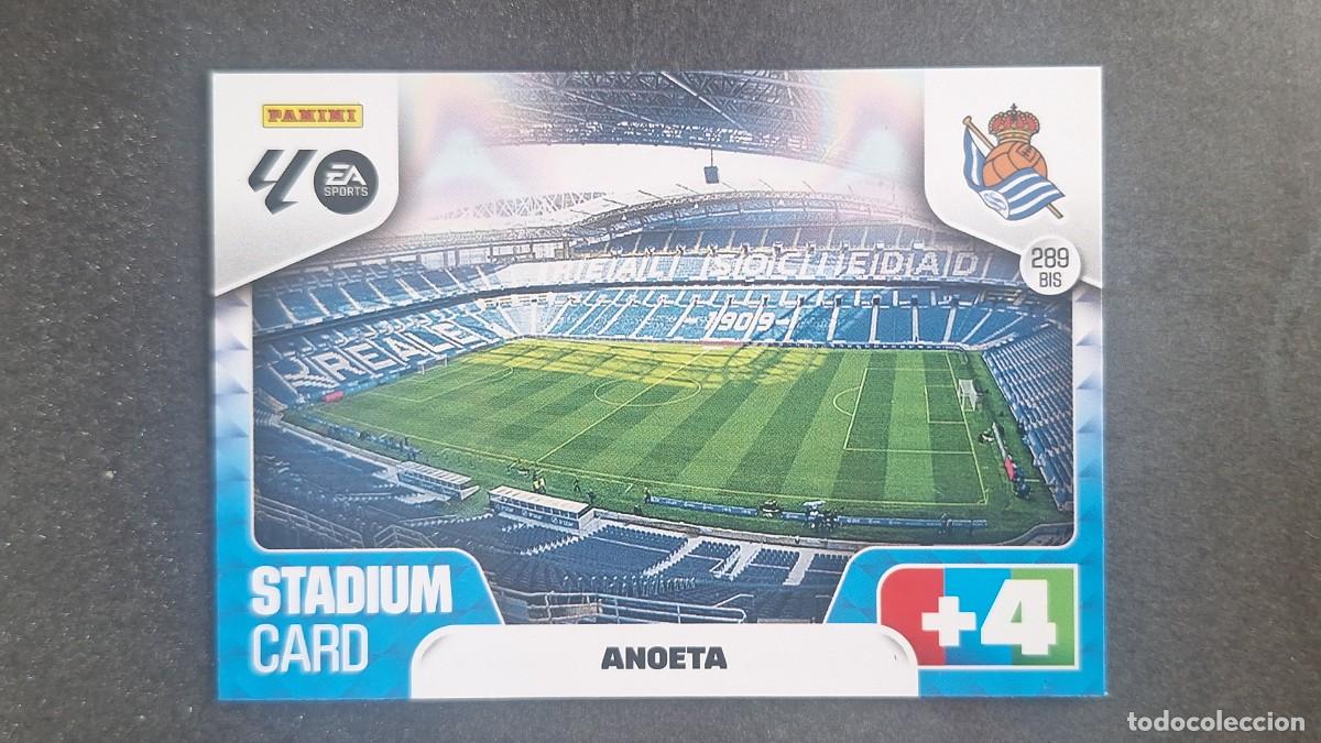 Football Stickers: L3 ESTADO ANOETA REAL SOCIEDAD 289BIS ADRENALYN XL LIGA 2025/2026 25 26 PANINI