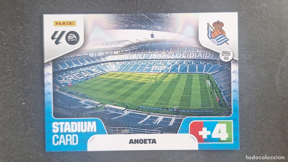 Football Stickers: L3 ESTADO ANOETA REAL SOCIEDAD 289BIS ADRENALYN XL LIGA 2025/2026 25 26 PANINI