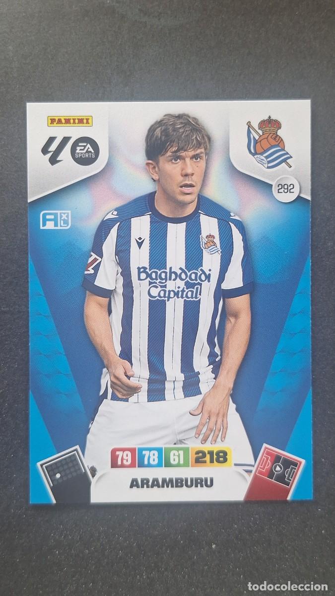 Cromos de Futebol: L3 ARAMBURU REAL SOCIEDAD 292 ADRENALYN XL LIGA 2025/2026 25 26 PANINI