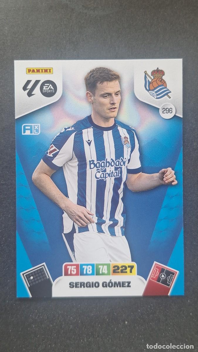 Cromos de Futebol: L3 SERGIO GOMEZ REAL SOCIEDAD 296 ADRENALYN XL LIGA 2025/2026 25 26 PANINI