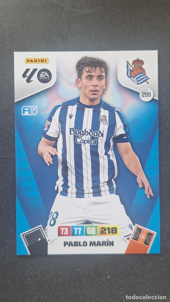Cromos de Futebol: L3 PABLO MARIN REAL SOCIEDAD 299 ADRENALYN XL LIGA 2025/2026 25 26 PANINI