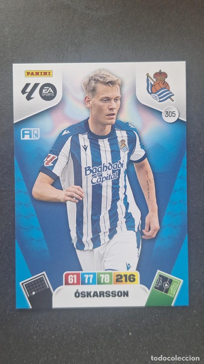 Cromos de Futebol: L3 OSKARSSON REAL SOCIEDAD 305 ADRENALYN XL LIGA 2025/2026 25 26 PANINI