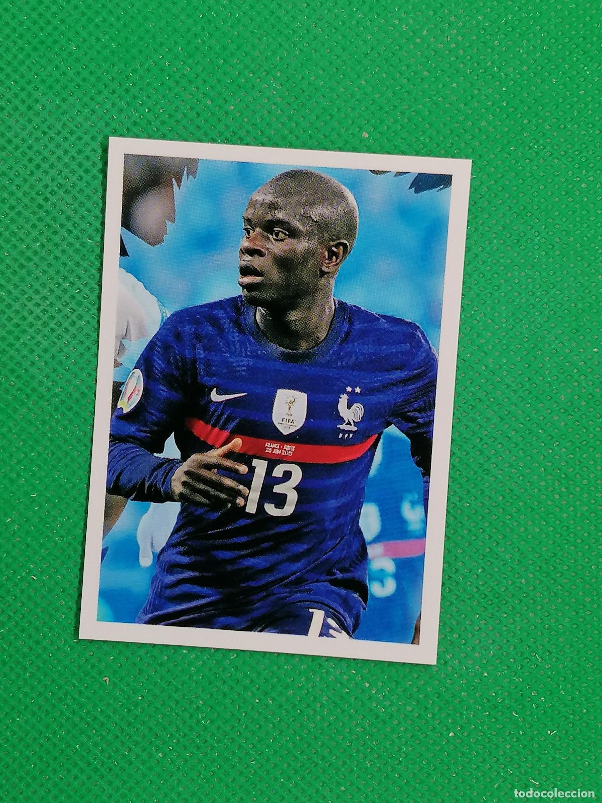 Cromos de Futebol: 31 KANTE STICKER SELECCION FRANCIA ⚽ INTERMARCHE 2022 PANINI AU PLUS PRES DES BLEUS ⚽