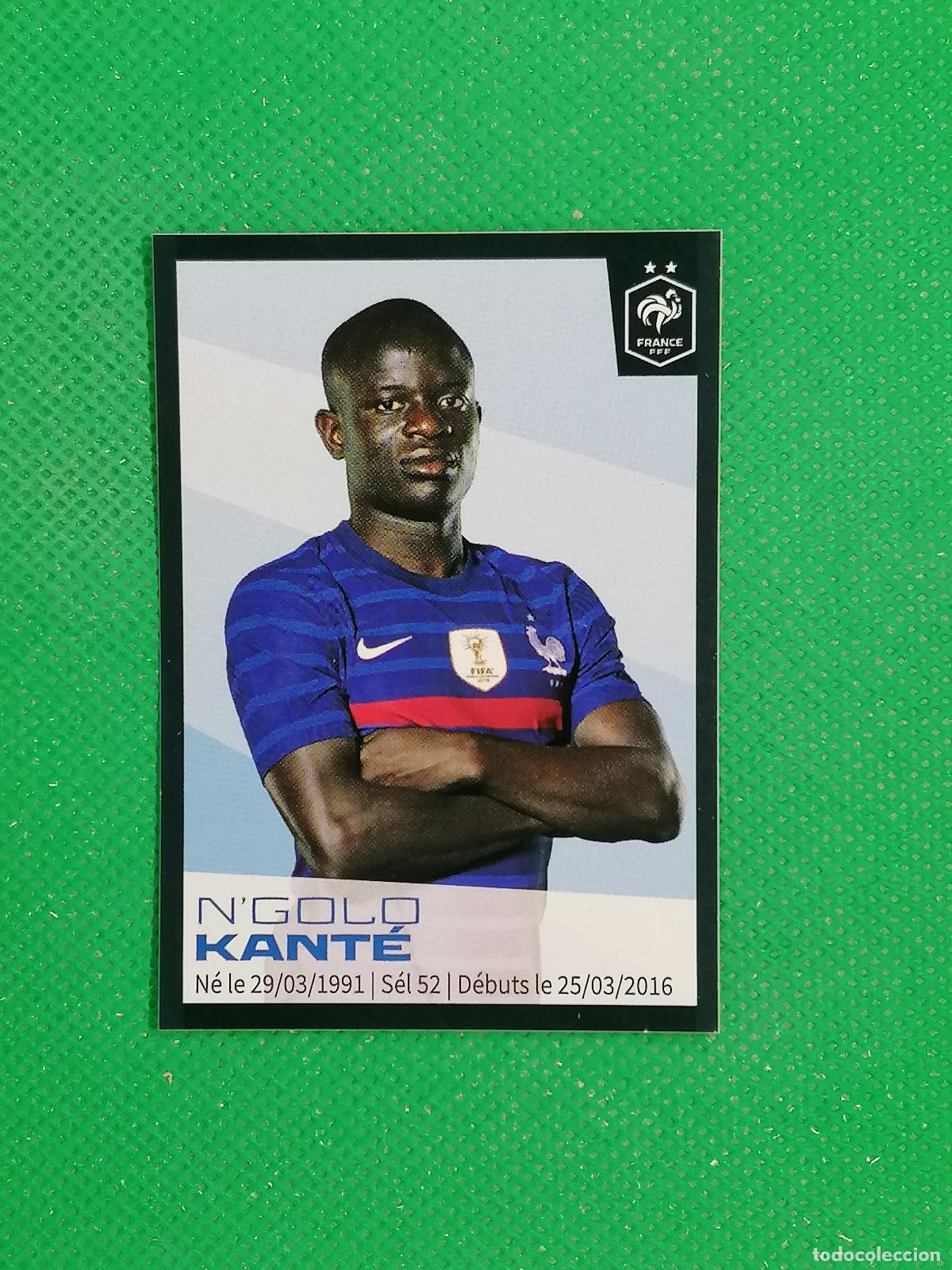 Cromos de Futebol: 32 KANTE STICKER SELECCION FRANCIA ⚽ INTERMARCHE 2022 PANINI AU PLUS PRES DES BLEUS ⚽