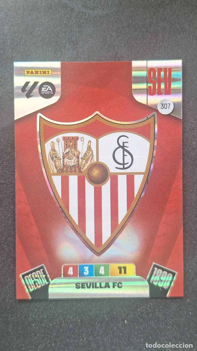 Cromos de Futebol: L3 ESCUDO SEVILLA F. C. 307 ADRENALYN XL LIGA 2025/2026 25 26 PANINI
