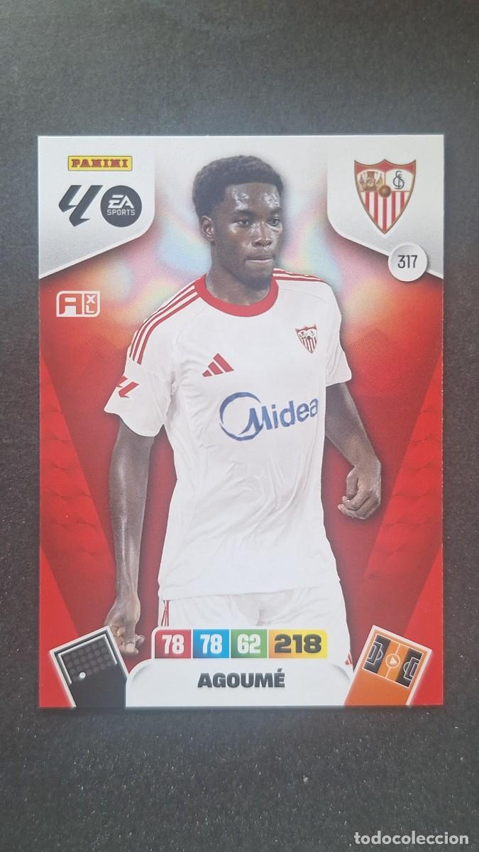 Cromos de Futebol: L3 AGOUME SEVILLA F. C. 317 ADRENALYN XL LIGA 2025/2026 25 26 PANINI