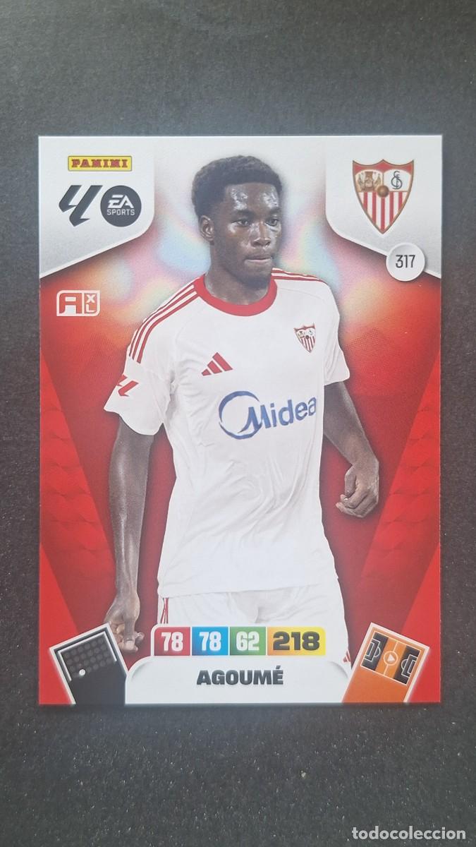 Cromos de Futebol: L3 AGOUME SEVILLA F. C. 317 ADRENALYN XL LIGA 2025/2026 25 26 PANINI