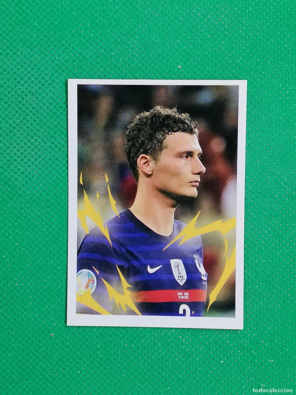 Cromos de Futebol: 35 BENJAMIN PAVARD STICKER SELECCION FRANCIA ⚽ INTERMARCHE 2022 PANINI AU PLUS PRES DES BLEUS ⚽