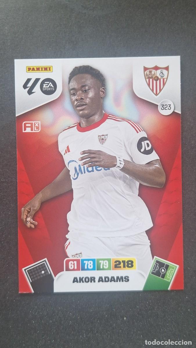 Cromos de Futebol: L3 AKOR ADAMS SEVILLA F. C. 323 ADRENALYN XL LIGA 2025/2026 25 26 PANINI