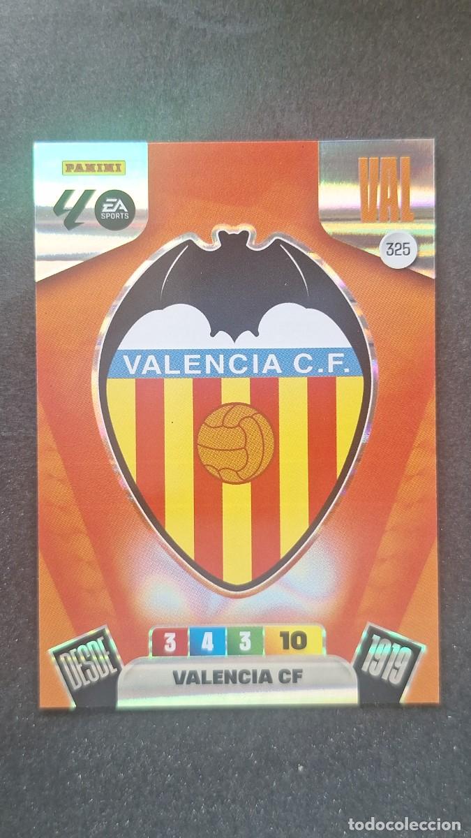 Cromos de Futebol: L3 ESCUDO VALENCIA C. F. 325 ADRENALYN XL LIGA 2025/2026 25 26 PANINI