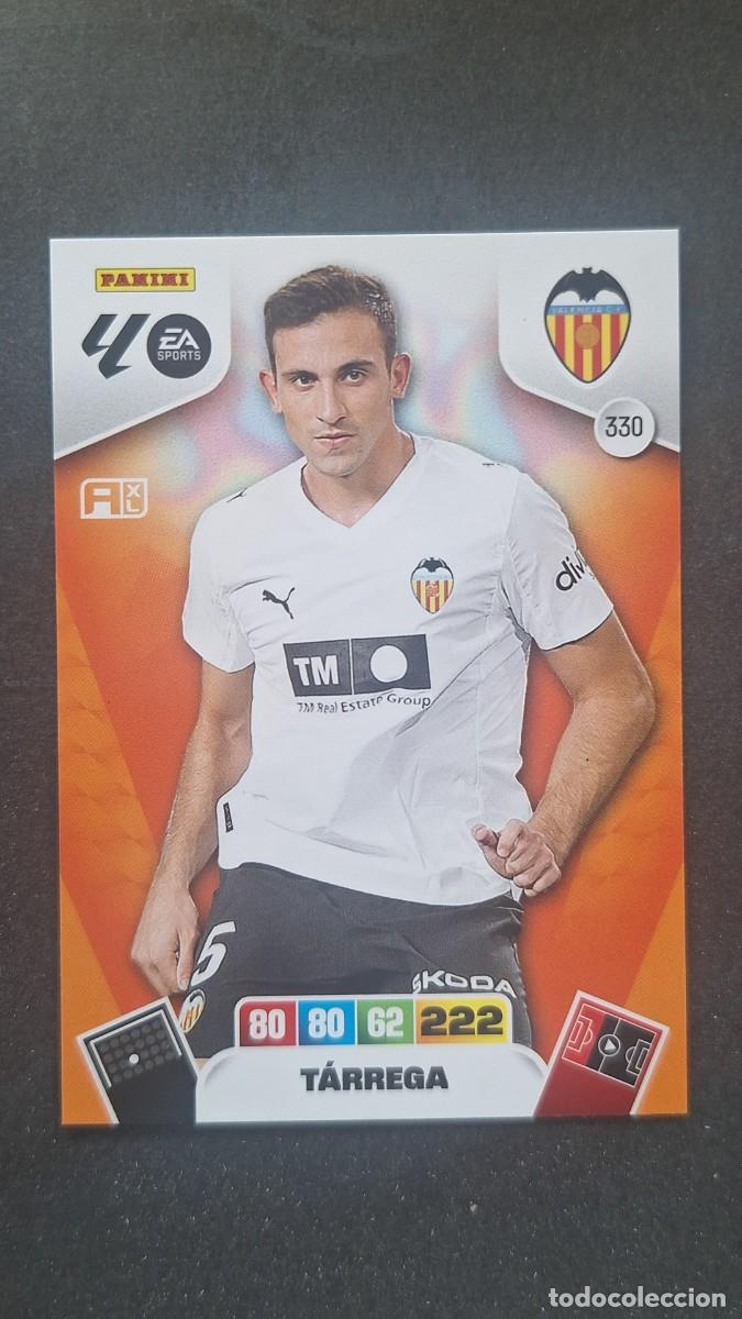 Cromos de F&uacute;tbol: L3 TARREGA VALENCIA C. F. 330 ADRENALYN XL LIGA 2025/2026 25 26 PANINI
