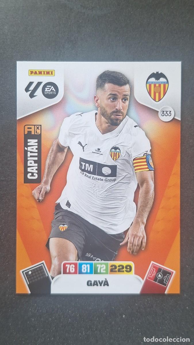 Cromos de F&uacute;tbol: L3 GAYA VALENCIA C. F. 333 ADRENALYN XL LIGA 2025/2026 25 26 PANINI