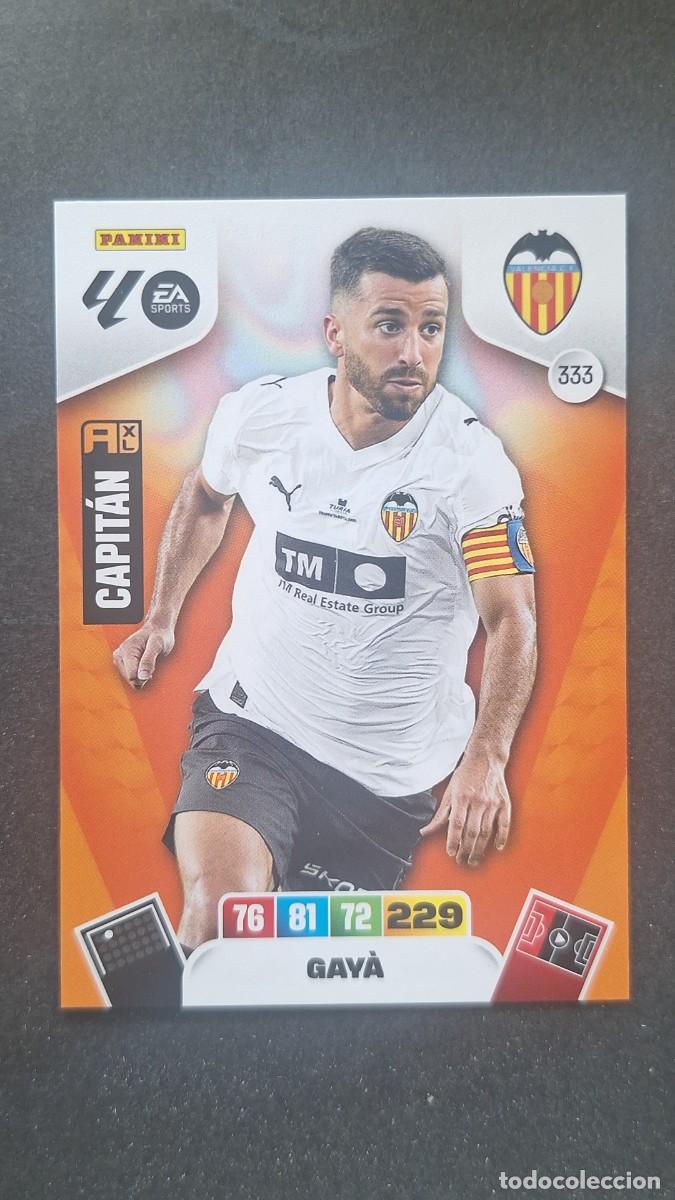 Cromos de F&uacute;tbol: L3 GAYA VALENCIA C. F. 333 ADRENALYN XL LIGA 2025/2026 25 26 PANINI
