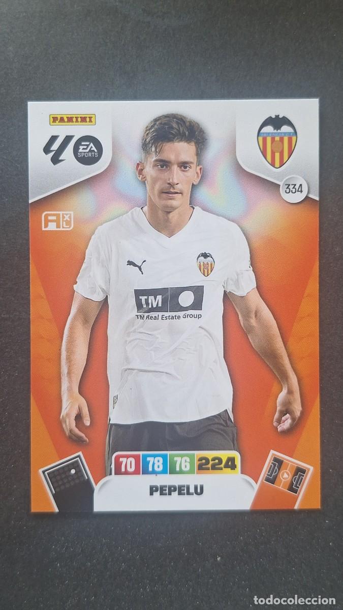 Cromos de F&uacute;tbol: L3 PEPELU VALENCIA C. F. 334 ADRENALYN XL LIGA 2025/2026 25 26 PANINI