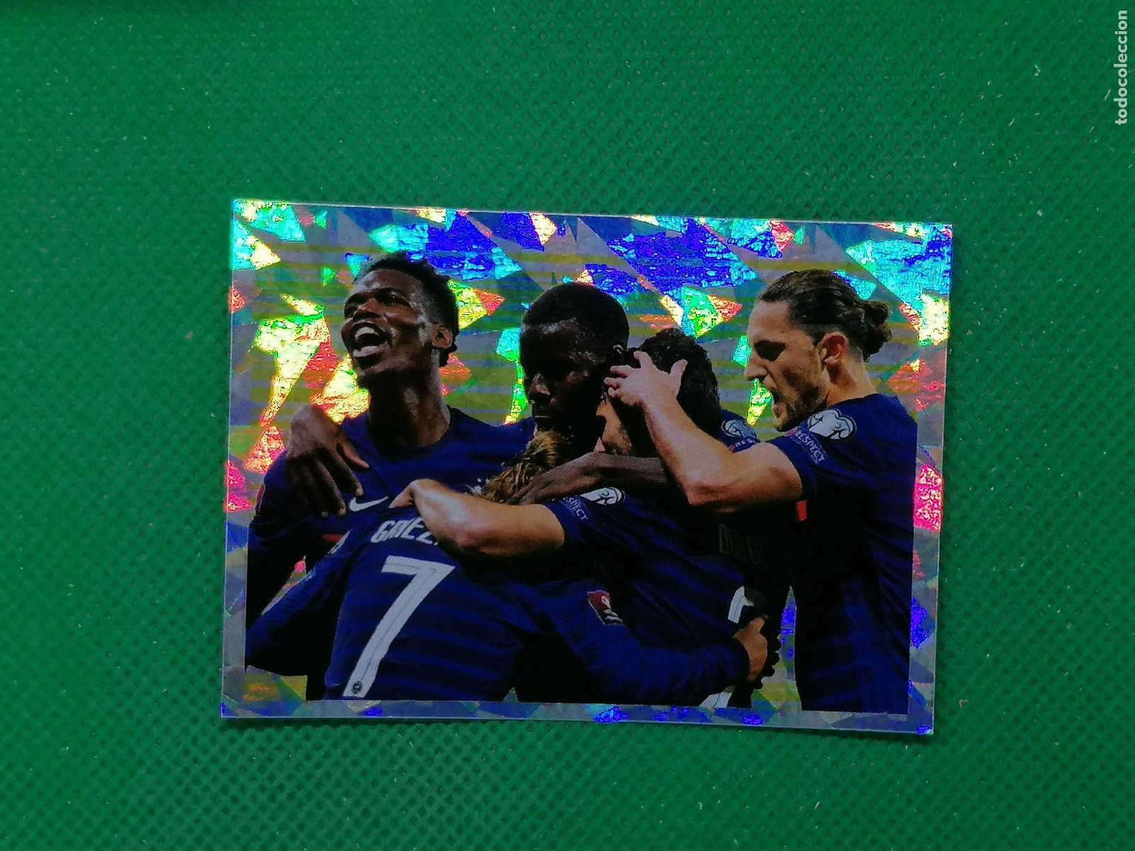 Cromos de F&uacute;tbol: 45 EQUIPO STICKER SELECCION FRANCIA ⚽ INTERMARCHE 2022 PANINI AU PLUS PRES DES BLEUS ⚽