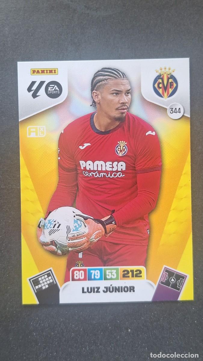 Cromos de F&uacute;tbol: L3 LUIZ JUNIOR VILLARREAL C. F. 344 ADRENALYN XL LIGA 2025/2026 25 26 PANINI