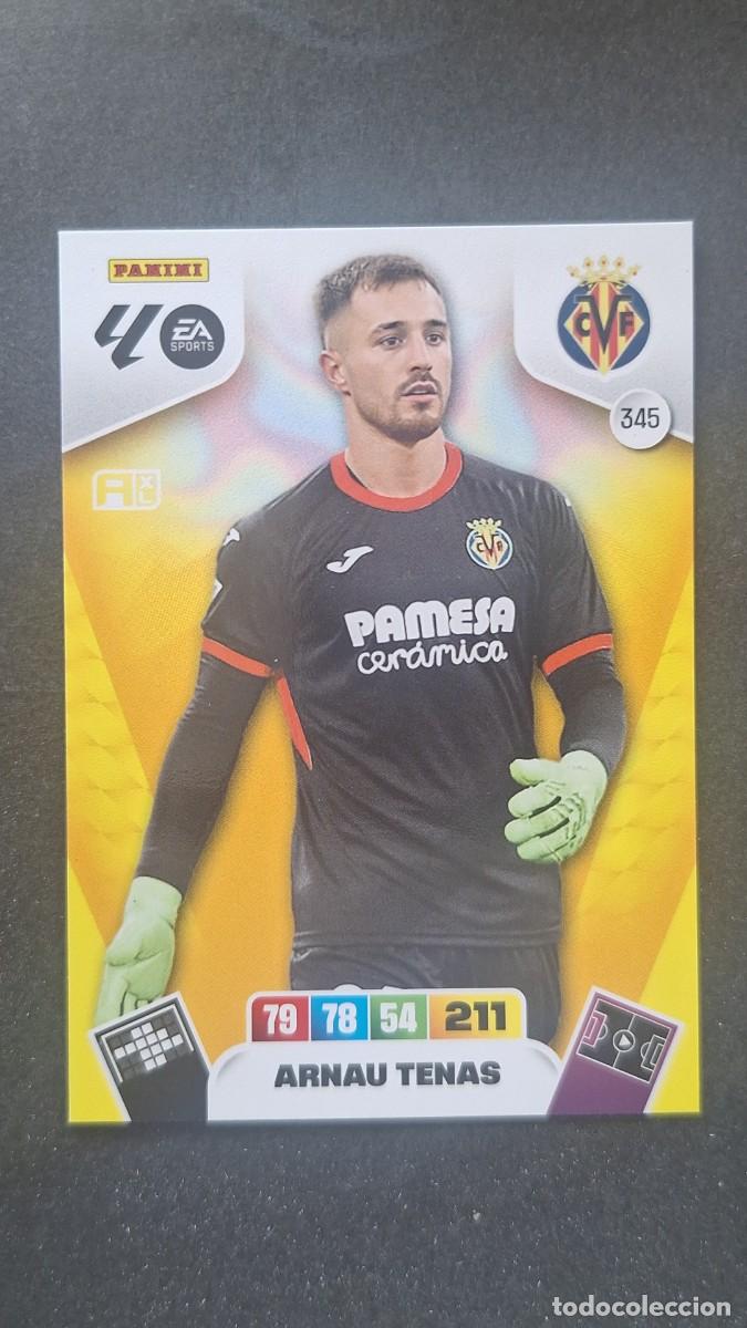 Cromos de F&uacute;tbol: L3 ARNAU TENAS VILLARREAL C. F. 345 ADRENALYN XL LIGA 2025/2026 25 26 PANINI