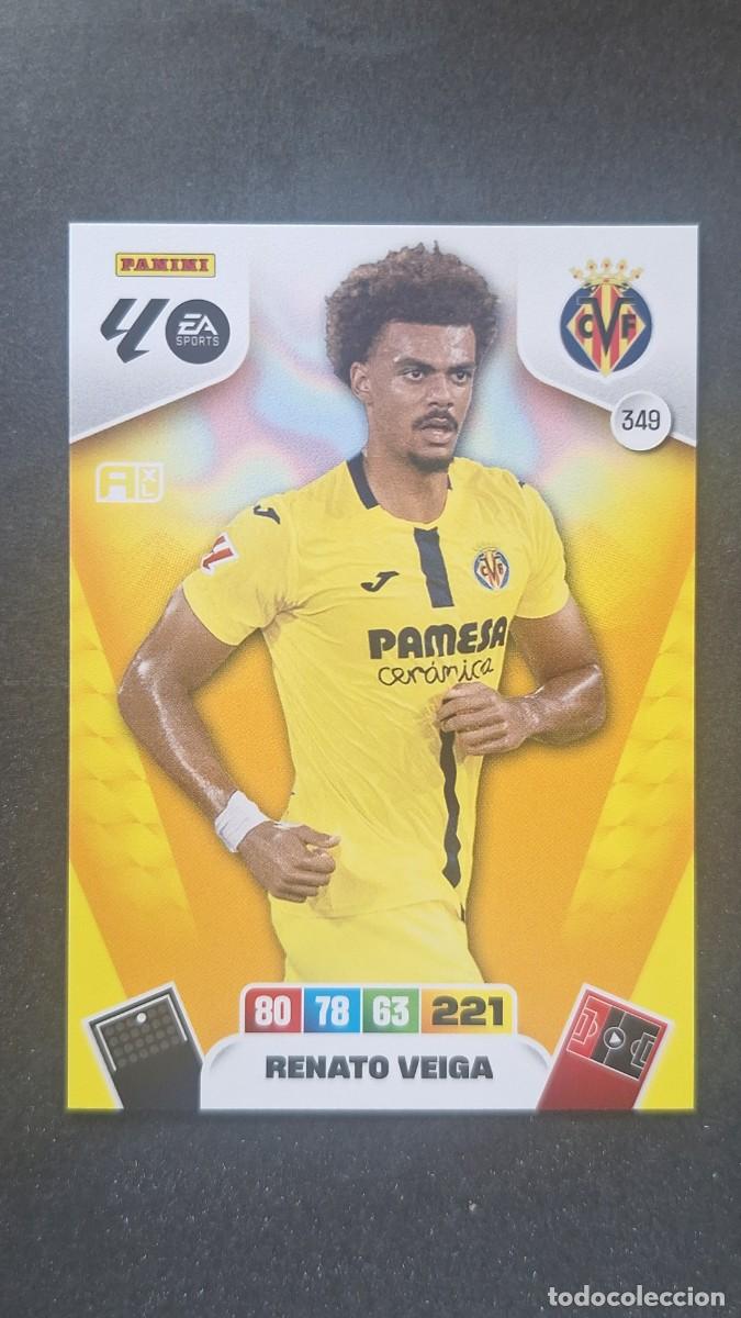 Football Stickers: L3 RENATO VEIGA VILLARREAL C. F. 349 ADRENALYN XL LIGA 2025/2026 25 26 PANINI