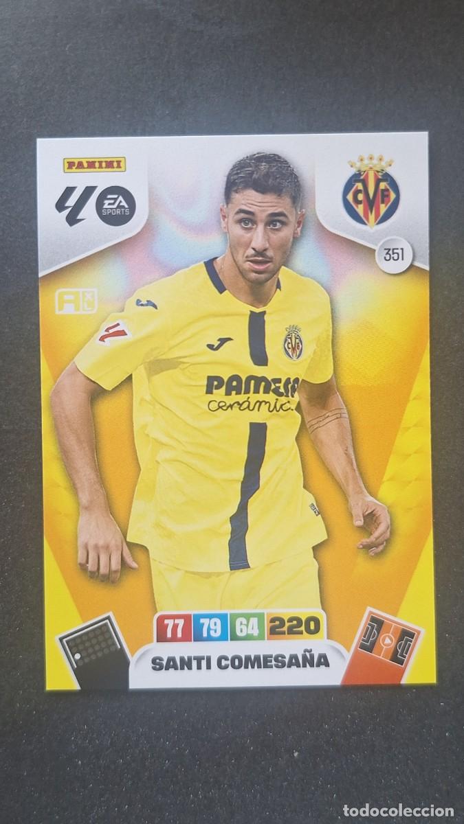 Cromos de F&uacute;tbol: L3 SANTI COMESA&Ntilde;A VILLARREAL C. F. 351 ADRENALYN XL LIGA 2025/2026 25 26 PANINI