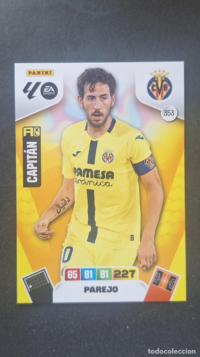 Cromos de F&uacute;tbol: L3 PAREJO VILLARREAL C. F. 353 ADRENALYN XL LIGA 2025/2026 25 26 PANINI
