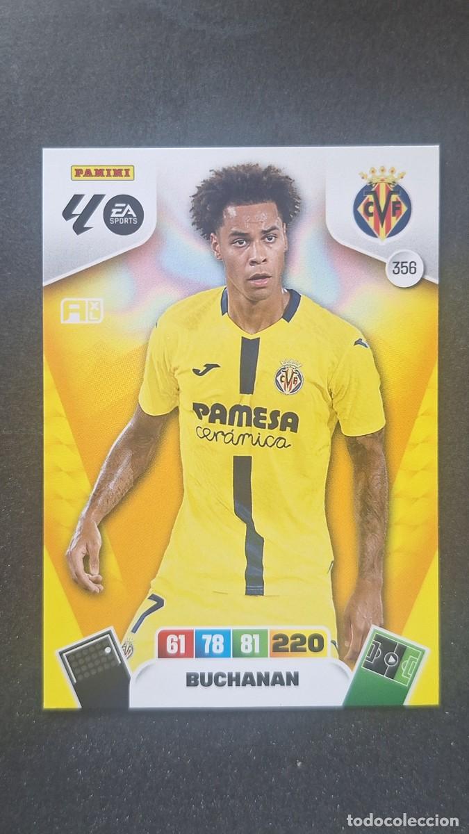 Cromos de F&uacute;tbol: L3 BUCHANAN VILLARREAL C. F. 356 ADRENALYN XL LIGA 2025/2026 25 26 PANINI