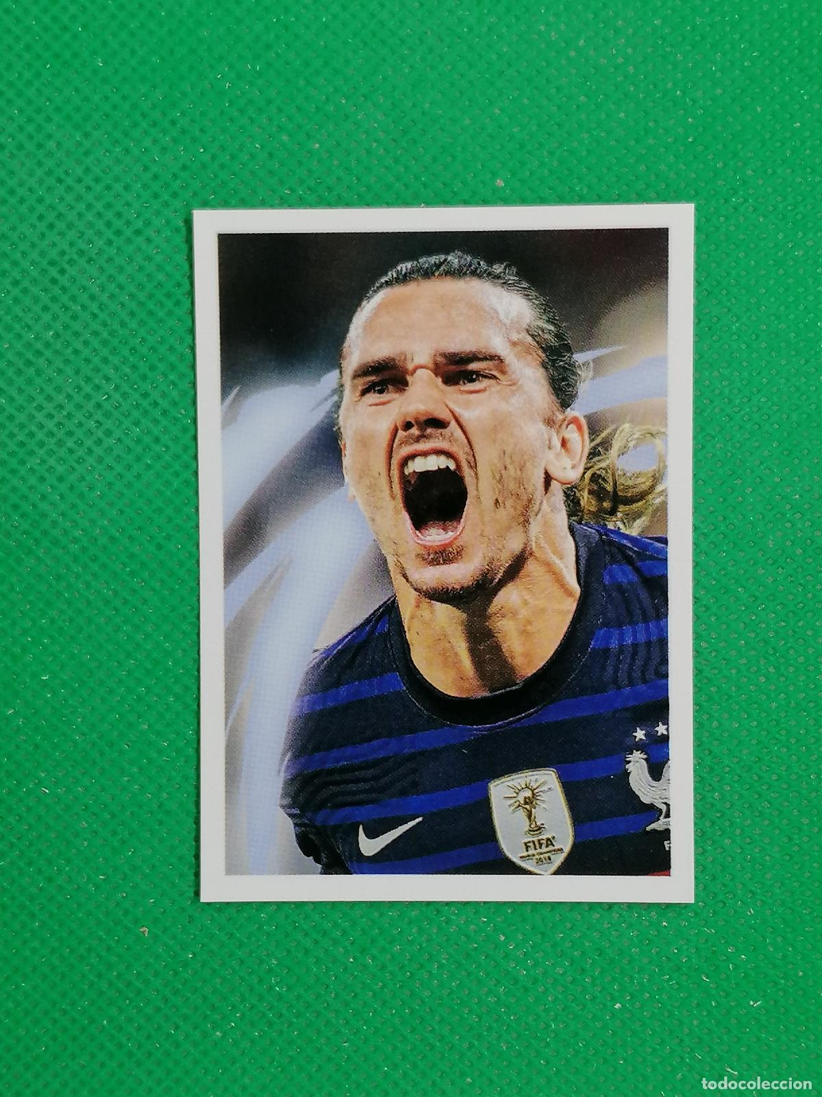 Cromos de F&uacute;tbol: 53 GRIEZZMAN STICKER SELECCION FRANCIA ⚽ INTERMARCHE 2022 PANINI AU PLUS PRES DES BLEUS ⚽