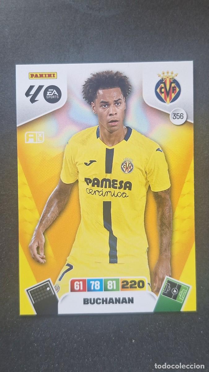 Cromos de F&uacute;tbol: L3 BUCHANAN VILLARREAL C. F. 356 ADRENALYN XL LIGA 2025/2026 25 26 PANINI