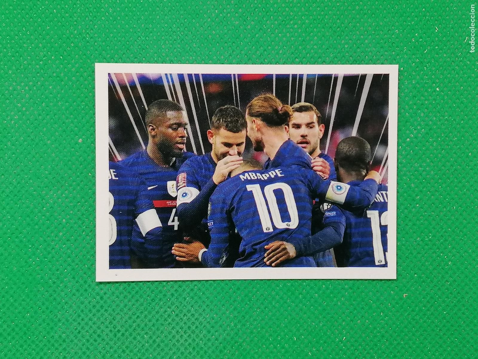 Cromos de F&uacute;tbol: 54 MBAPPE GRIEZZMAN STICKER SELECCION FRANCIA ⚽ INTERMARCHE 2022 PANINI AU PLUS PRES DES BLEUS ⚽