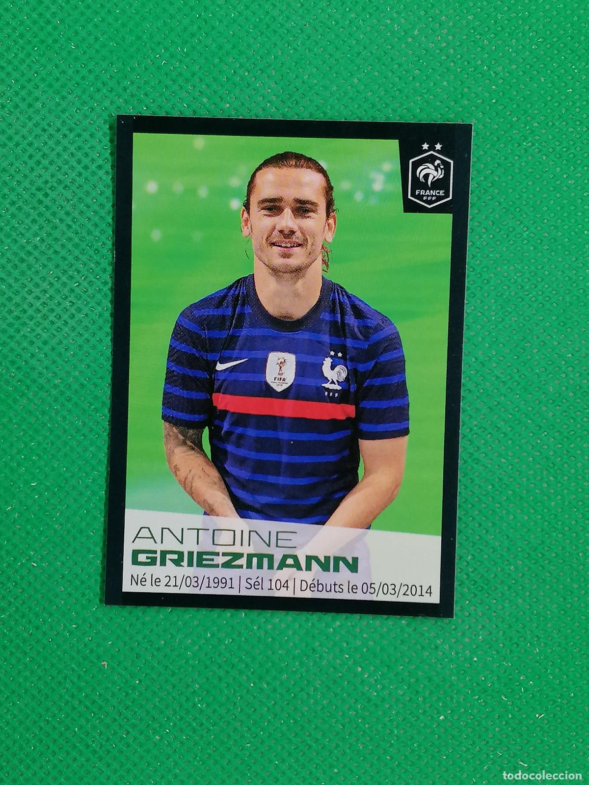 Cromos de F&uacute;tbol: 55 GRIEZZMAN STICKER SELECCION FRANCIA ⚽ INTERMARCHE 2022 PANINI AU PLUS PRES DES BLEUS ⚽
