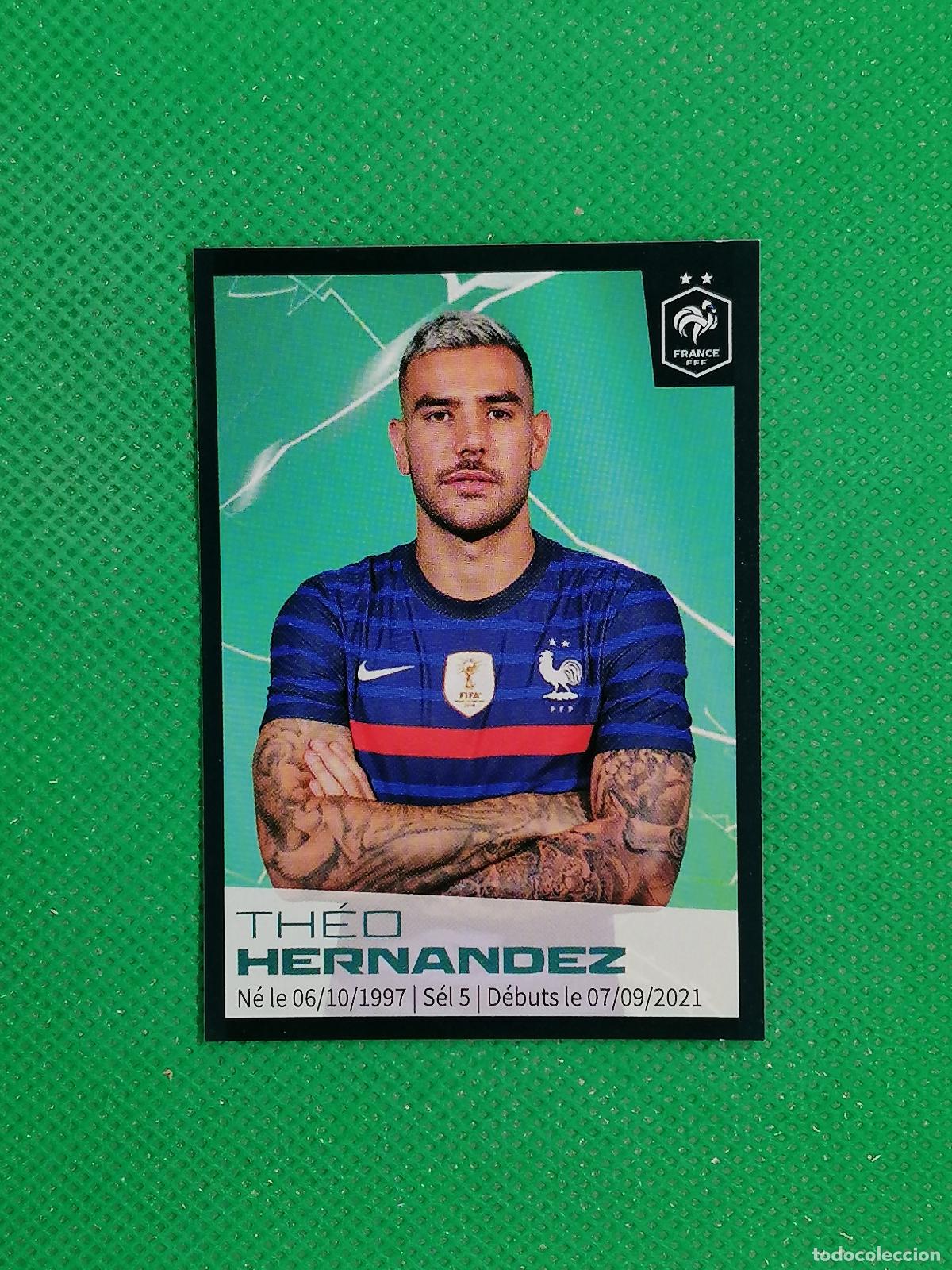 Cromos de Futebol: 62 HERNANDEZ STICKER SELECCION FRANCIA ⚽ INTERMARCHE 2022 PANINI AU PLUS PRES DES BLEUS ⚽