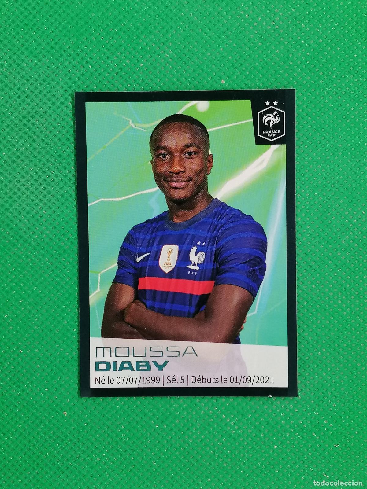 Cromos de Futebol: 64 DIABY STICKER SELECCION FRANCIA ⚽ INTERMARCHE 2022 PANINI AU PLUS PRES DES BLEUS ⚽