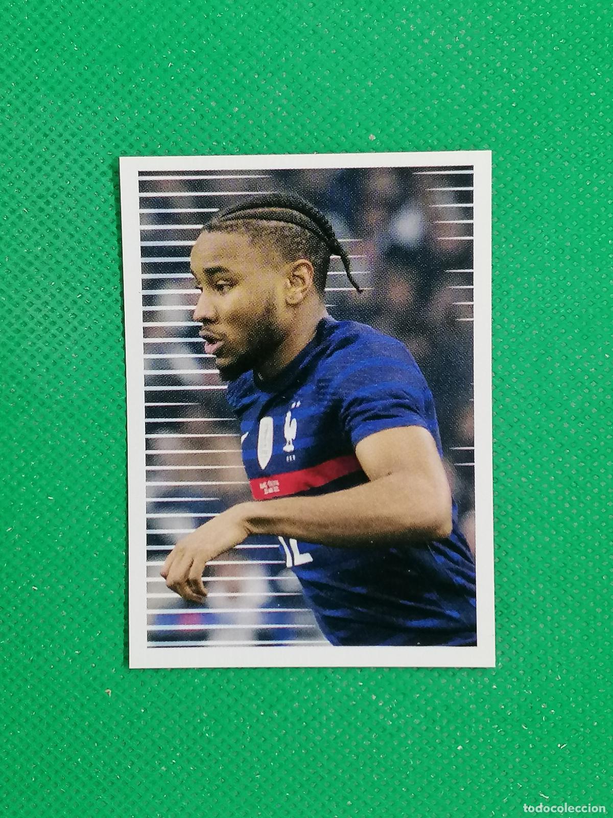 Cromos de F&uacute;tbol: 70 NKUNKU STICKER SELECCION FRANCIA ⚽ INTERMARCHE 2022 PANINI AU PLUS PRES DES BLEUS ⚽