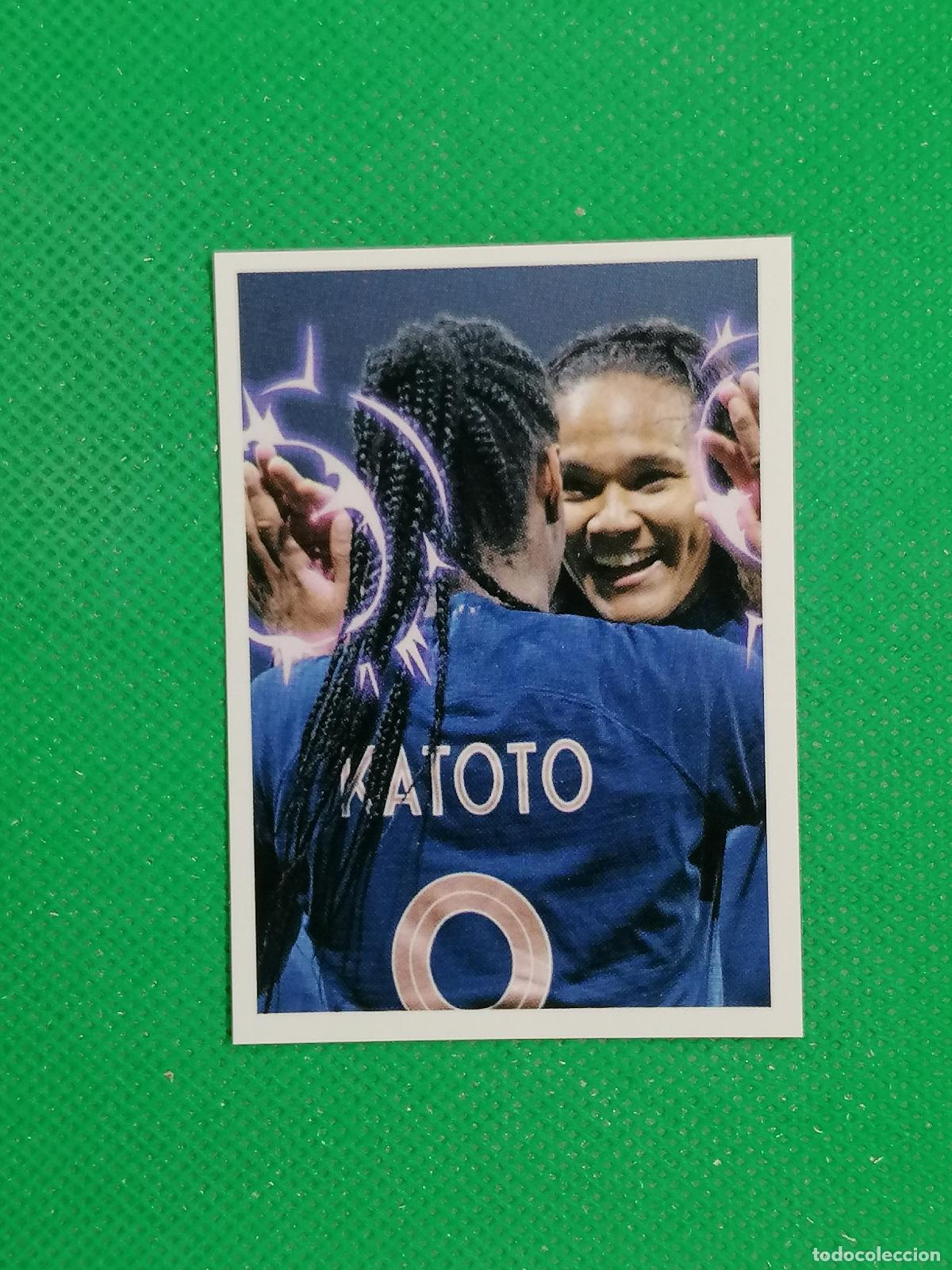 Cromos de F&uacute;tbol: 74 KATOTO STICKER SELECCION FRANCIA ⚽ INTERMARCHE 2022 PANINI AU PLUS PRES DES BLEUS ⚽