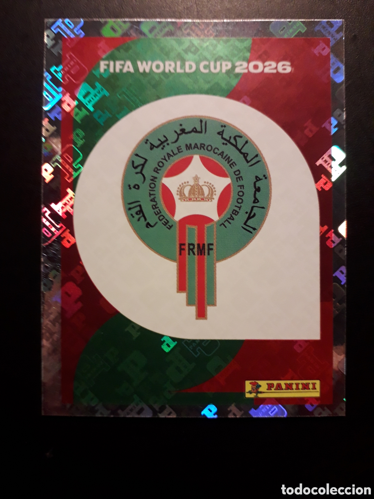 Cromos de F&uacute;tbol: EQUIPO MARRUECOS MAR 1 MUNDIAL F&Uacute;TBOL 2026 FIFA WORLD CUP PANINI SIN PEGAR PEDIDO M&Iacute;NIMO 3&euro;