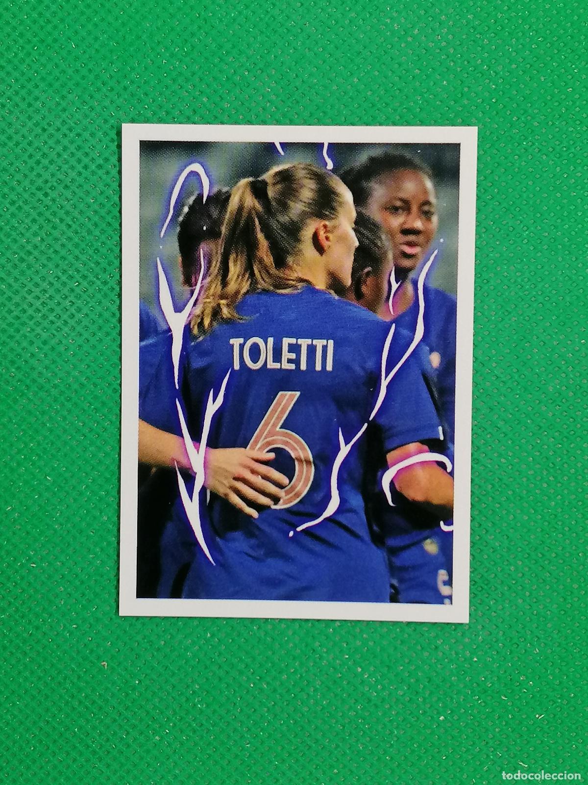 Cromos de F&uacute;tbol: 80 TOLETTI STICKER SELECCION FRANCIA ⚽ INTERMARCHE 2022 PANINI AU PLUS PRES DES BLEUS ⚽