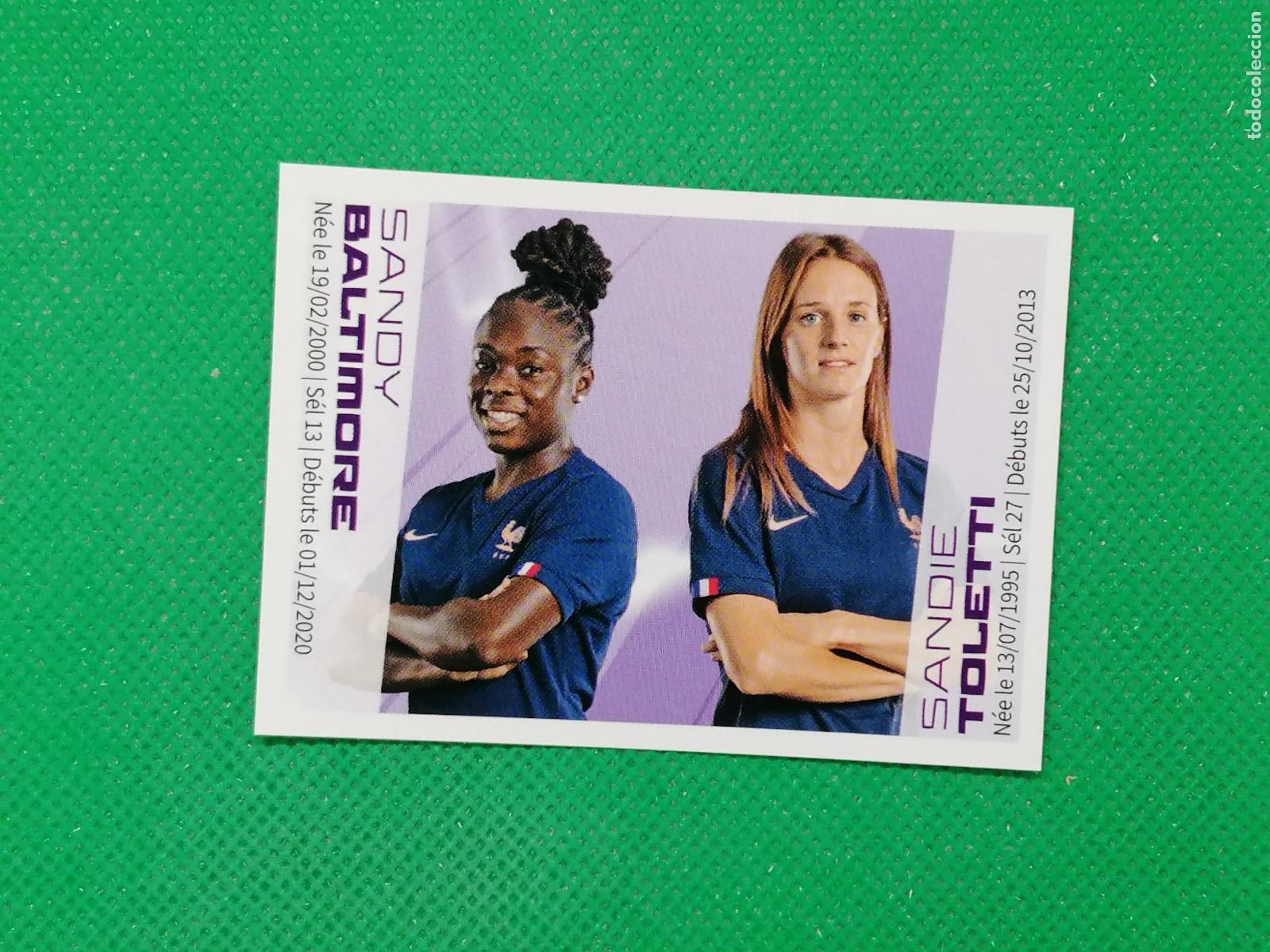 Cromos de F&uacute;tbol: 81 BALTIMORE TOLETTI STICKER SELECCION FRANCIA ⚽ INTERMARCHE 2022 PANINI AU PLUS PRES DES BLEUS ⚽