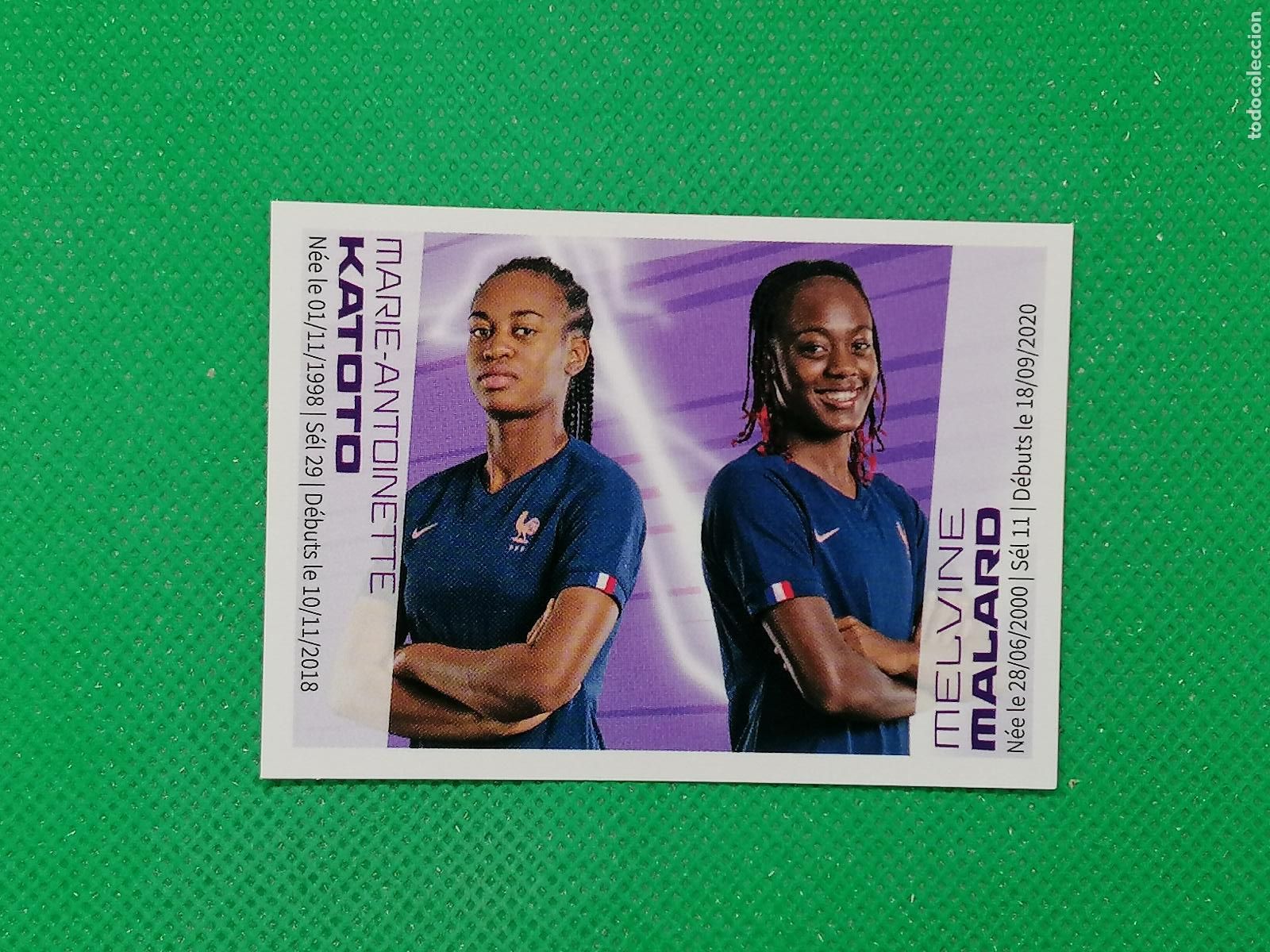 Cromos de F&uacute;tbol: 83 KATOTO MALARD STICKER SELECCION FRANCIA ⚽ INTERMARCHE 2022 PANINI AU PLUS PRES DES BLEUS ⚽
