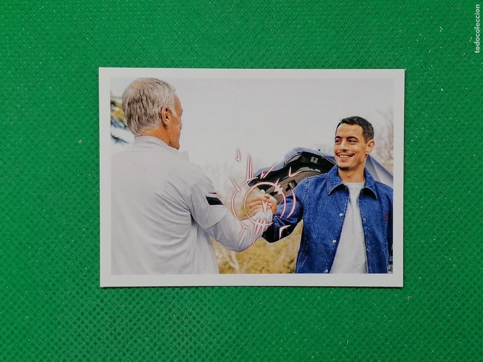 Cromos de F&uacute;tbol: 87 DESCHAMPS STICKER SELECCION FRANCIA ⚽ INTERMARCHE 2022 PANINI AU PLUS PRES DES BLEUS ⚽