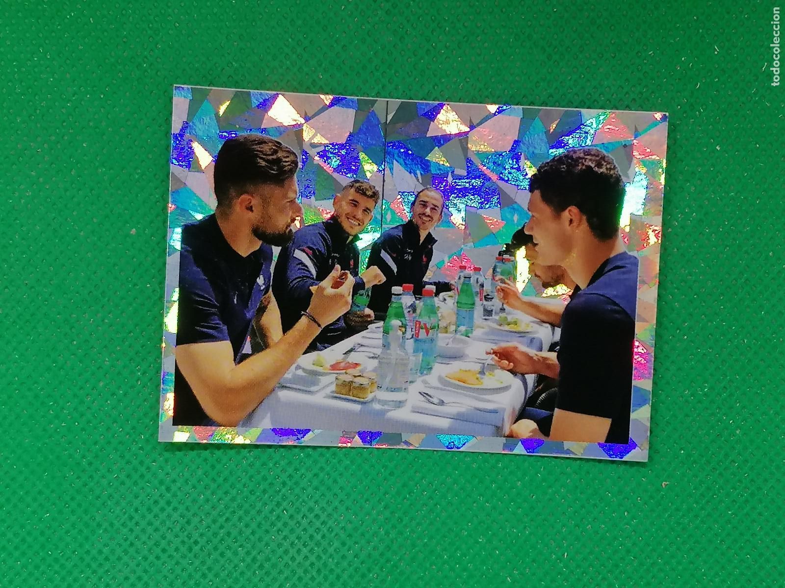 Cromos de F&uacute;tbol: 88 EQUIPO STICKER SELECCION FRANCIA ⚽ INTERMARCHE 2022 PANINI AU PLUS PRES DES BLEUS ⚽