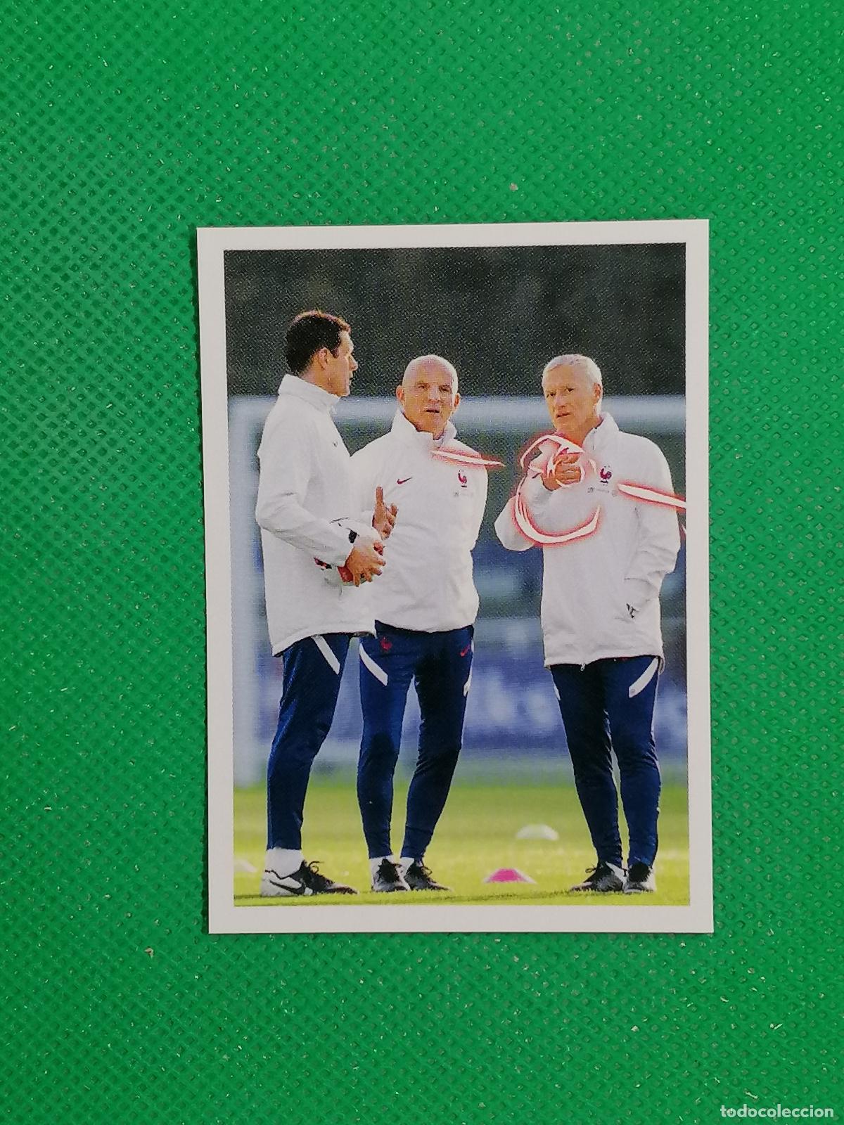 Cromos de F&uacute;tbol: 89 EQUIPO STICKER SELECCION FRANCIA ⚽ INTERMARCHE 2022 PANINI AU PLUS PRES DES BLEUS ⚽