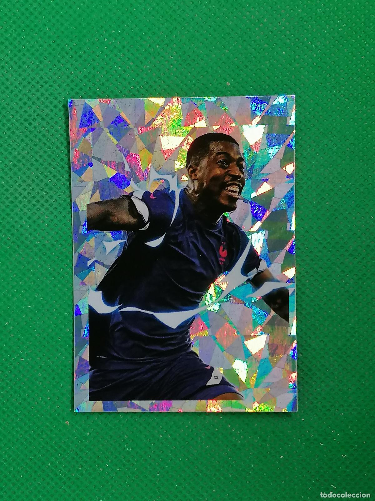Cromos de F&uacute;tbol: 90 DIABY STICKER SELECCION FRANCIA ⚽ INTERMARCHE 2022 PANINI AU PLUS PRES DES BLEUS ⚽