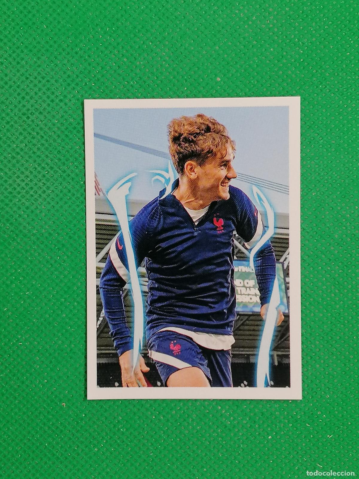 Cromos de F&uacute;tbol: 91 GRIEZZMAN STICKER SELECCION FRANCIA ⚽ INTERMARCHE 2022 PANINI AU PLUS PRES DES BLEUS ⚽