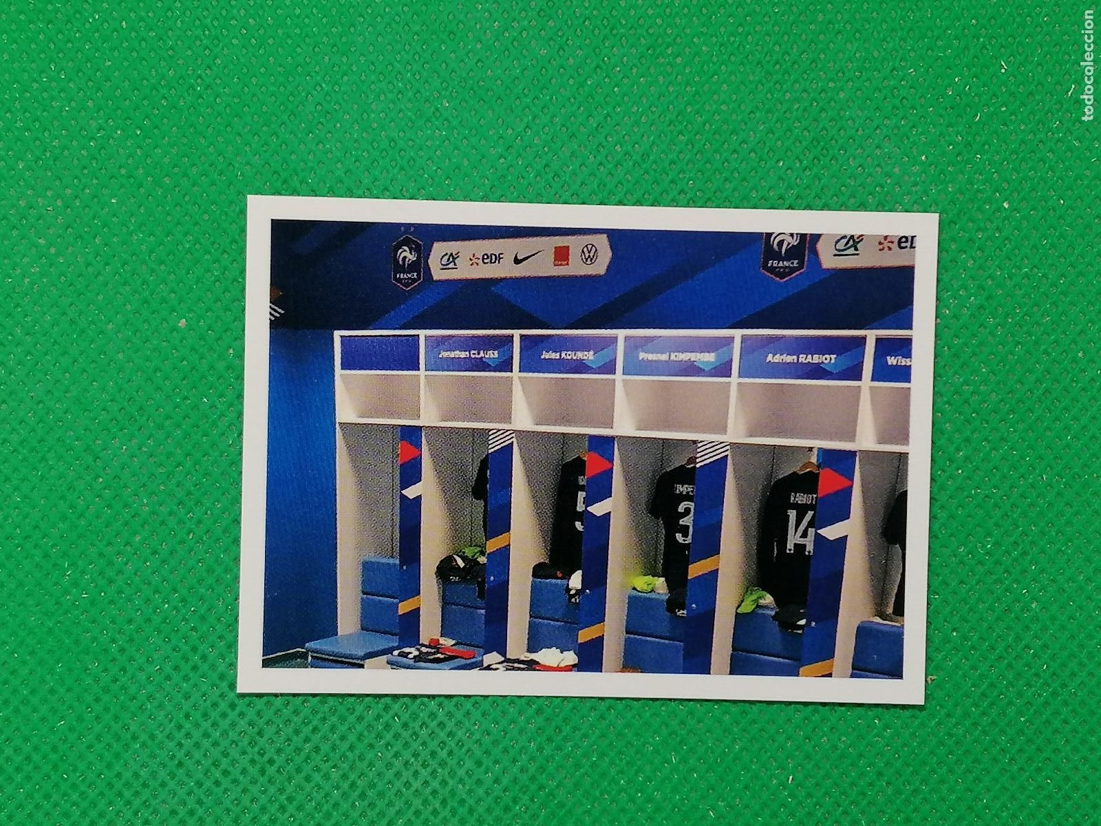 Cromos de F&uacute;tbol: 96 EQUIPO STICKER SELECCION FRANCIA ⚽ INTERMARCHE 2022 PANINI AU PLUS PRES DES BLEUS ⚽